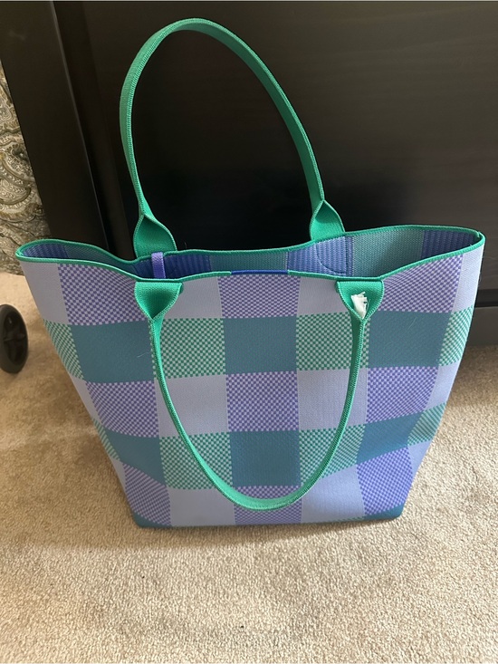 Rothy's Handbags - Rothy’s Blueberry Gingham lightweight tote